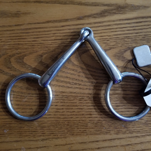 6" Bradoon Snaffle Bit - Picture 3 of 6